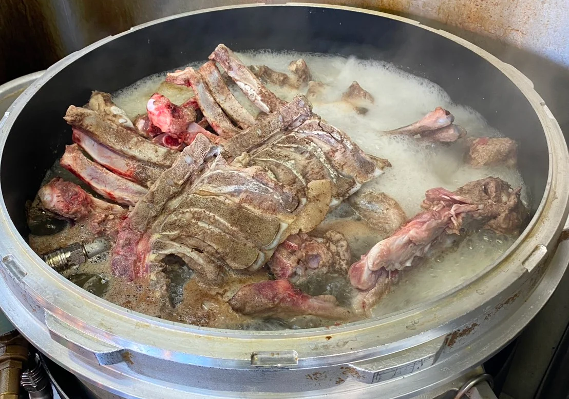 ラーメン大将 濃厚豚骨醤油スープ