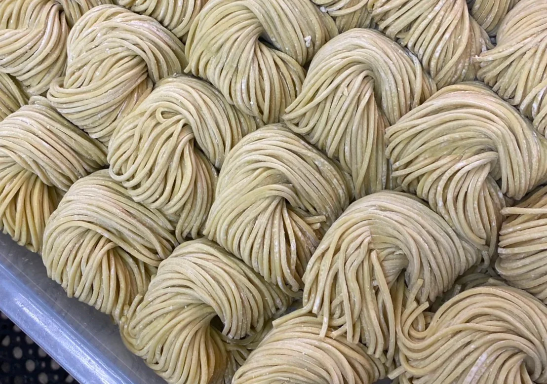 ラーメン大将 つけ麺の麺
